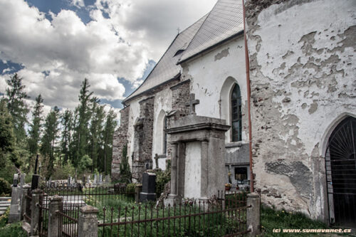 Strašidelné místo - Velhartický hřbitov
