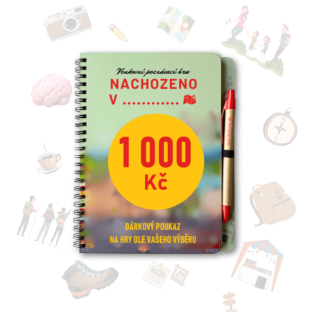 Dárkový poukaz Nachozeno 1.000&nbsp;Kč